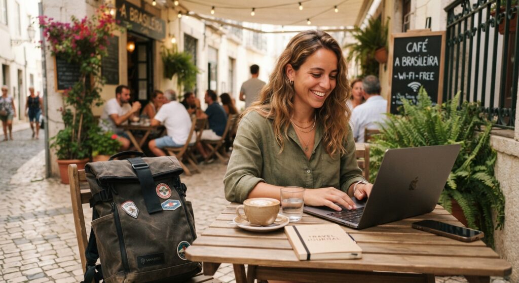 nômade digital, seguro viagem, trabalho remoto, morar fora, dicas de viagem